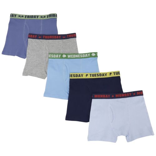 Set de 5 bóxers multicolor para niño