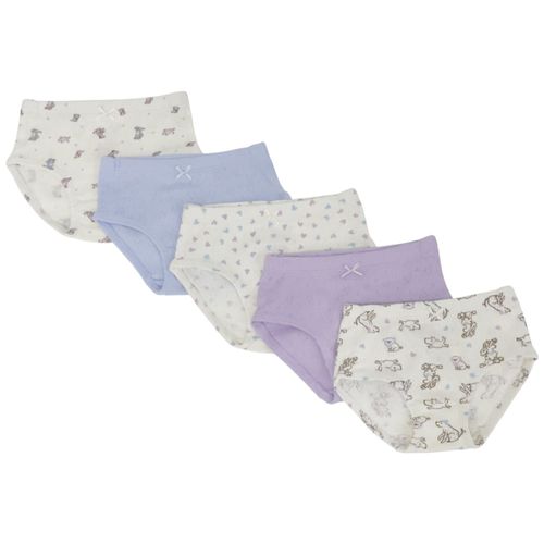 Set de 5 bloomers multicolor para niña