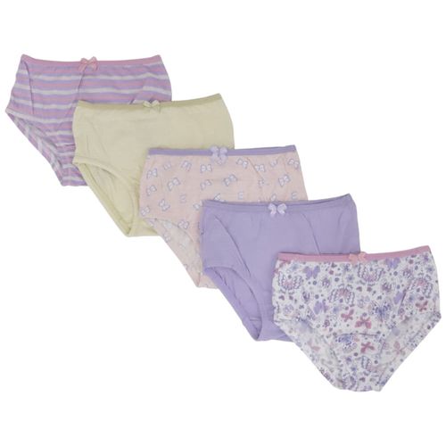 Set de 5 bloomers multicolor para niña