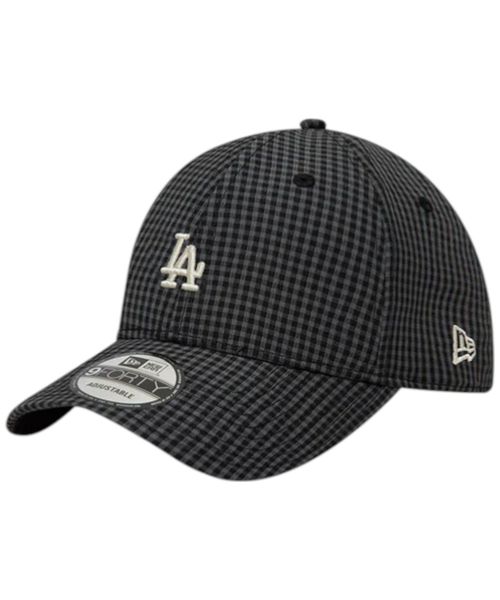 Gorra 9FORTY negra seersucker de los LA Dodgers