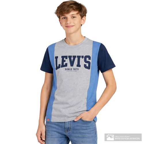 Camiseta multicolor estampada Levi's para niño