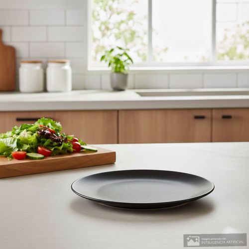 Plato de cerámica para cena 25 cm