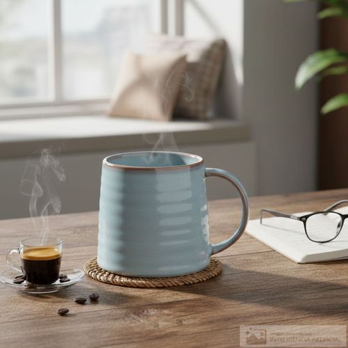 Taza de cerámica Detalles 450 ml