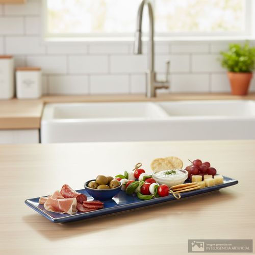 Bandeja para servir de cerámica 33 cm