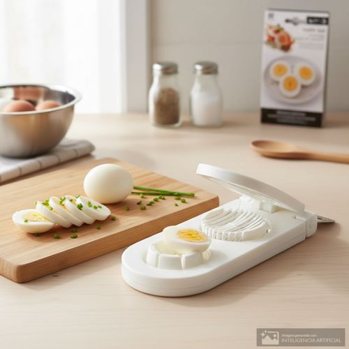 Cortador plástico para huevo 20.5 cm