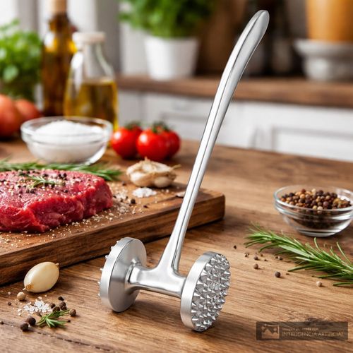 Martillo de acero inoxidable para carnes 21 cm