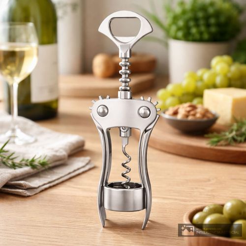 Destapador de acero inoxidable para botella 18.5 cm