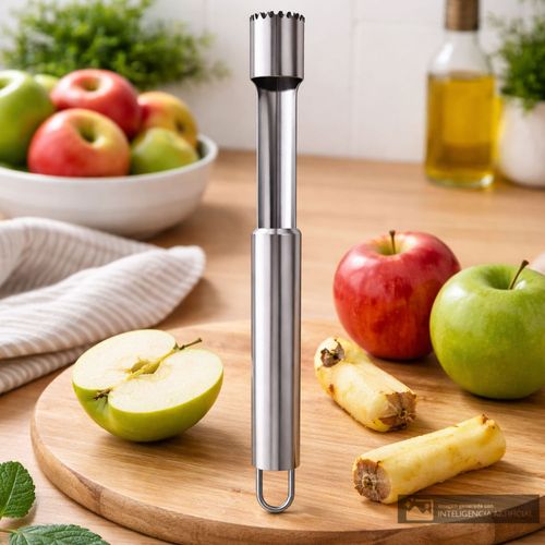 Descorazonador de acero inoxidable para fruta 20 cm