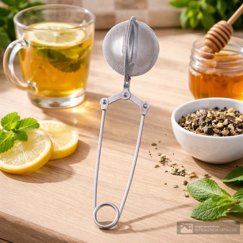 Infusor de acero inoxidable para té 4.5 x 15.2 cm