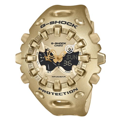 Reloj G-Shock análogo digital de resina en color dorado para mujer