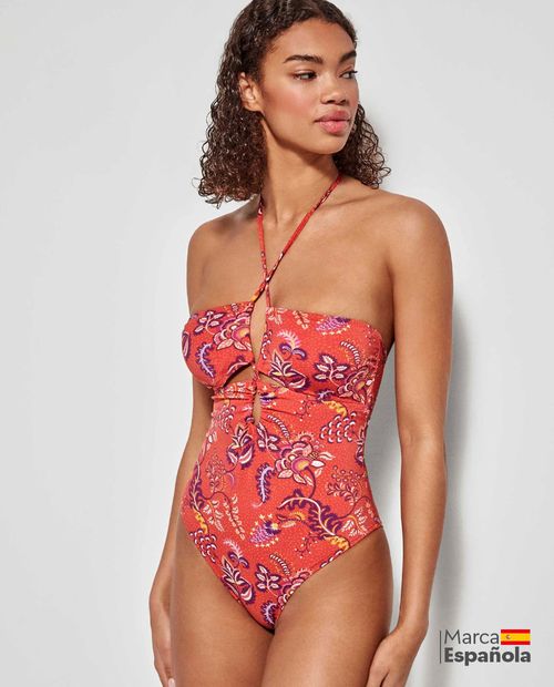 Traje de baño Gisela estampado para mujer