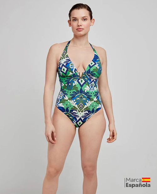 Traje de baño Gisela estampado para mujer