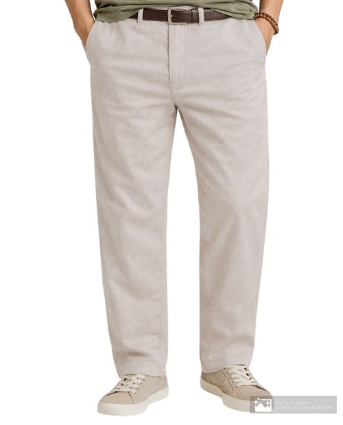 Pantalón casual Orange loose fit gris oscuro sólido para hombre