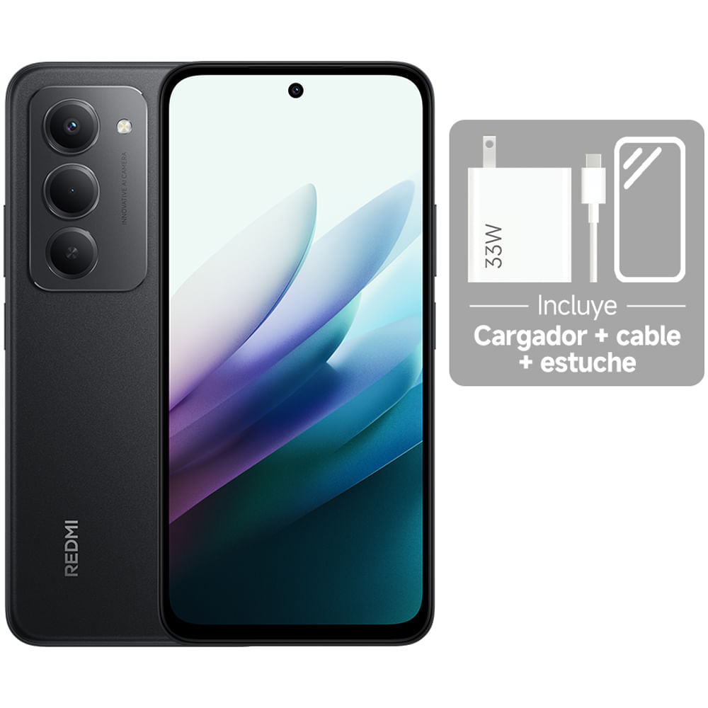 Redmi 15 ブラック　BLACK Celular Xiaomi Redmi 15 256 GB 8 GB RAM Pantalla 6.9