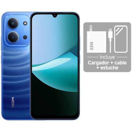 Celular Xiaomi Redmi 15C 256 GB 8 GB RAM Pantalla 6.9" (17.53 cm) MediaTek Helio G81-Ultra Gran Batería Cámara Posterior 50 MP