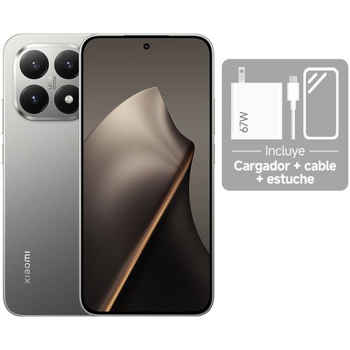 Celular Xiaomi 15T 512GB ROM 12GB RAM Pantalla 6.83" (17.35 cm) MediaTek Dimensity 8400-Ultra Alto rendimiento Cámara Posterior 50 MP