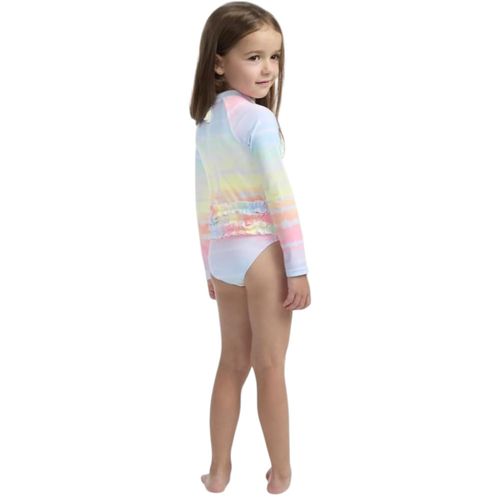 Traje de baño multicolor para niña