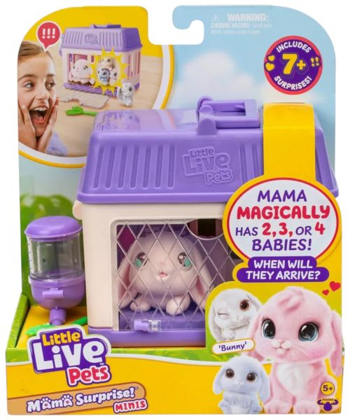 Little Live Pets set de juego interactivo mamá conejo
