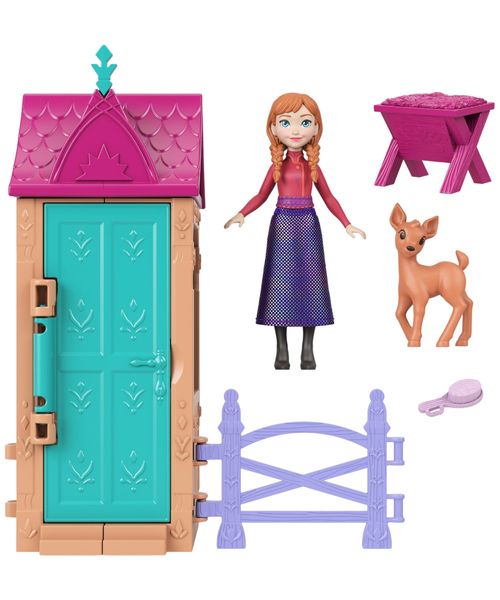 Conjunto de juego Frozen Arendelle Village Surprise de Mattel