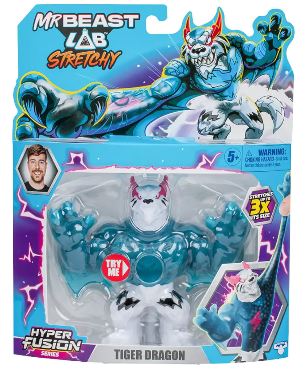 Figura de acción Mr Beast Lab Stretchy Goo Jit Zu surtido 1 unidad
