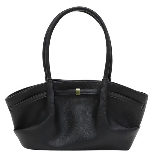 Cartera satchel Sabrina color negro para mujer