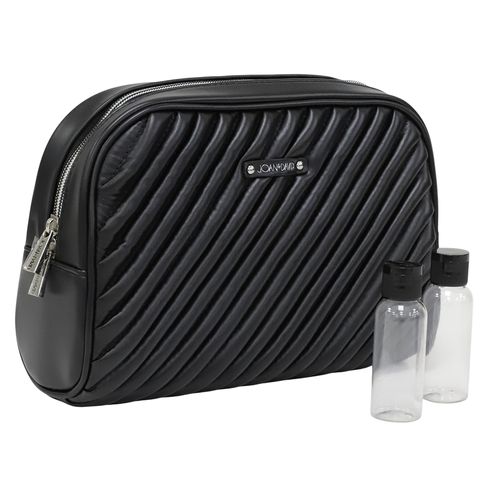 Cosmetiquera Joan & David color negro para mujer