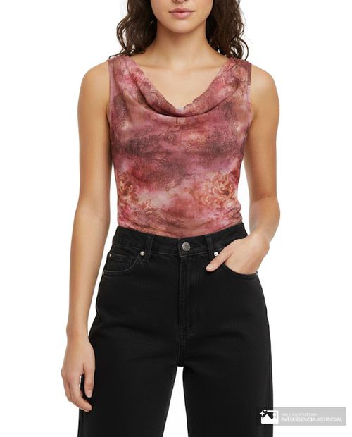 Blusa Madden Girl casual sin mangas para mujer