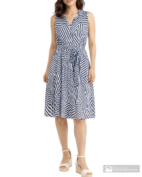 Vestido Sandra Darren formal sin mangas para mujer