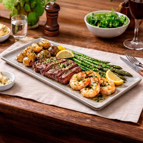 Plato cuadrado de cerámica Detalles 38 cm