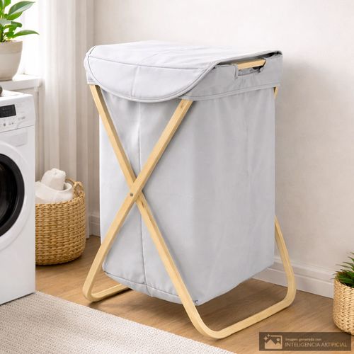 Cesta para almacenamiento de ropa 42x35x66 cm