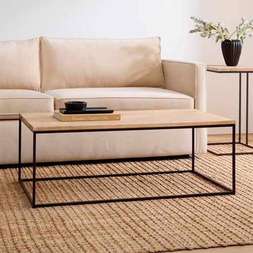 Mesa de centro rectangular