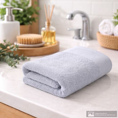Toalla spa retreat baño gris 71x137 cm