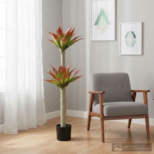 Planta artificial agave con hoja 110 cm