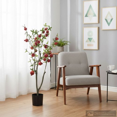 Árbol de granada artificial 90 cm