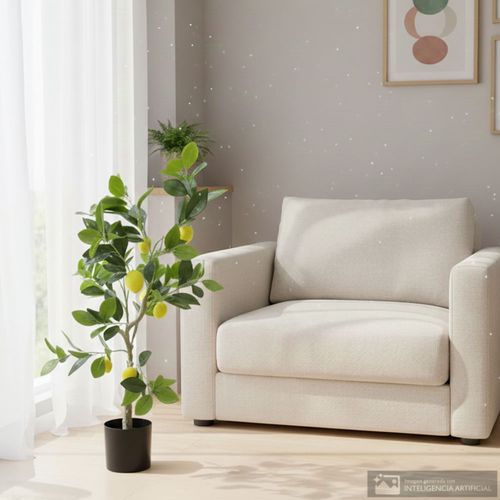 Planta artificial de limón 80 cm