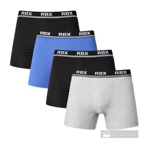Pack de 4 bóxer brief RBX multicolor para hombre