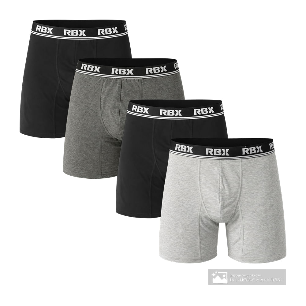 4 pack de boxer brief para caballero - Siman Costa Rica