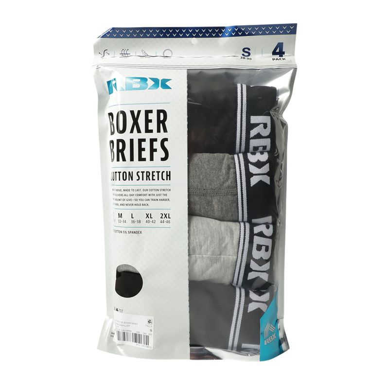 4 pack de boxer brief para caballero - Siman Costa Rica