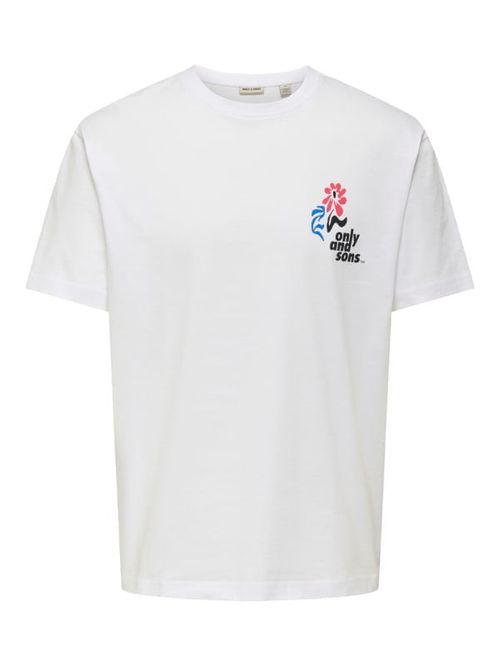 Camiseta Only and Sons con estampado floral para hombre