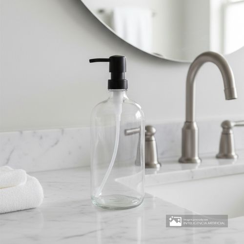 Dispensador de vidrio para líquidos 1 litro