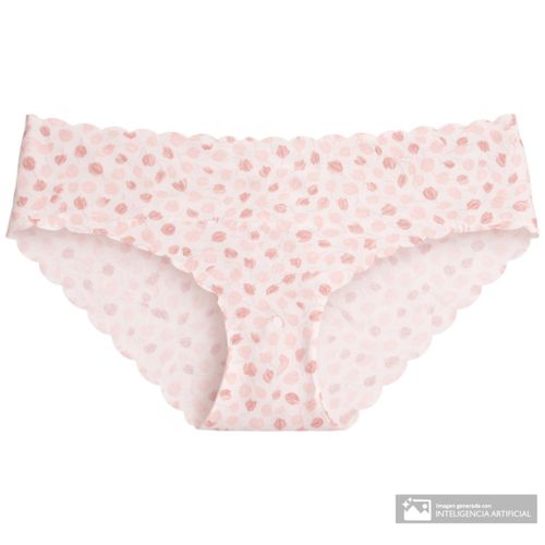 Panti Accente estampado de cintura media para mujer