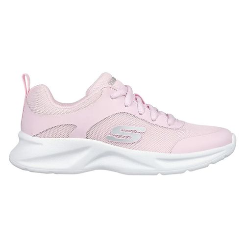 Zapato deportivo casual Skechers rosado para niña