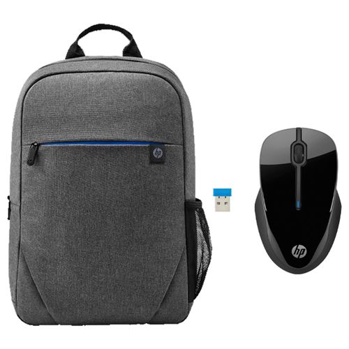 Combo mochila HP Prelude para laptop de 15.6" + Mouse inalámbrico 250