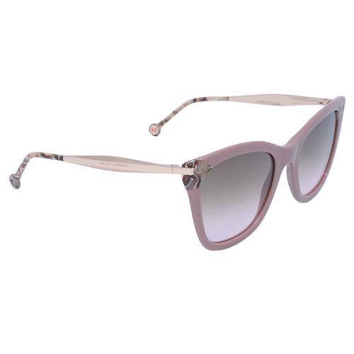 Lentes de sol Carolina Herrera cat eye metal mujer nude