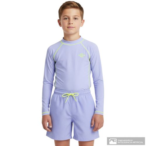 Calzoneta de baño morada para niño