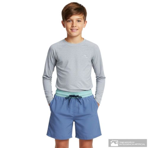 Calzoneta de baño azul para niño