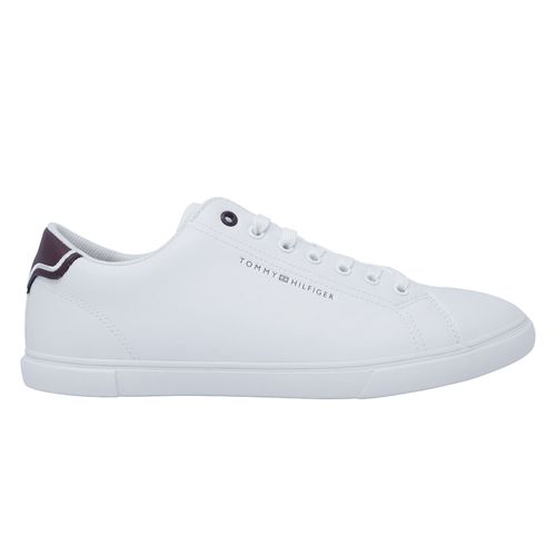 Zapato casual Tommy Hilfiger blanco para caballero