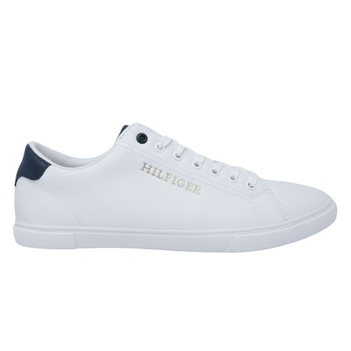 Zapato casual Tommy Hilfiger blanco para caballero