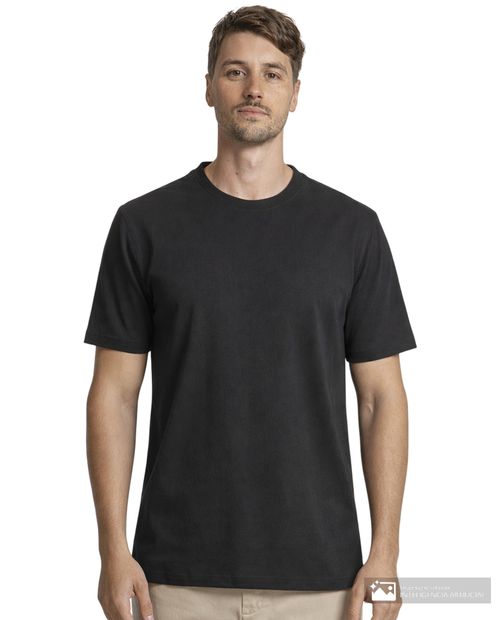 Camiseta Carven negra heather para hombre