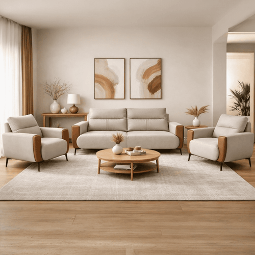 Juego de sillones para sala caramel